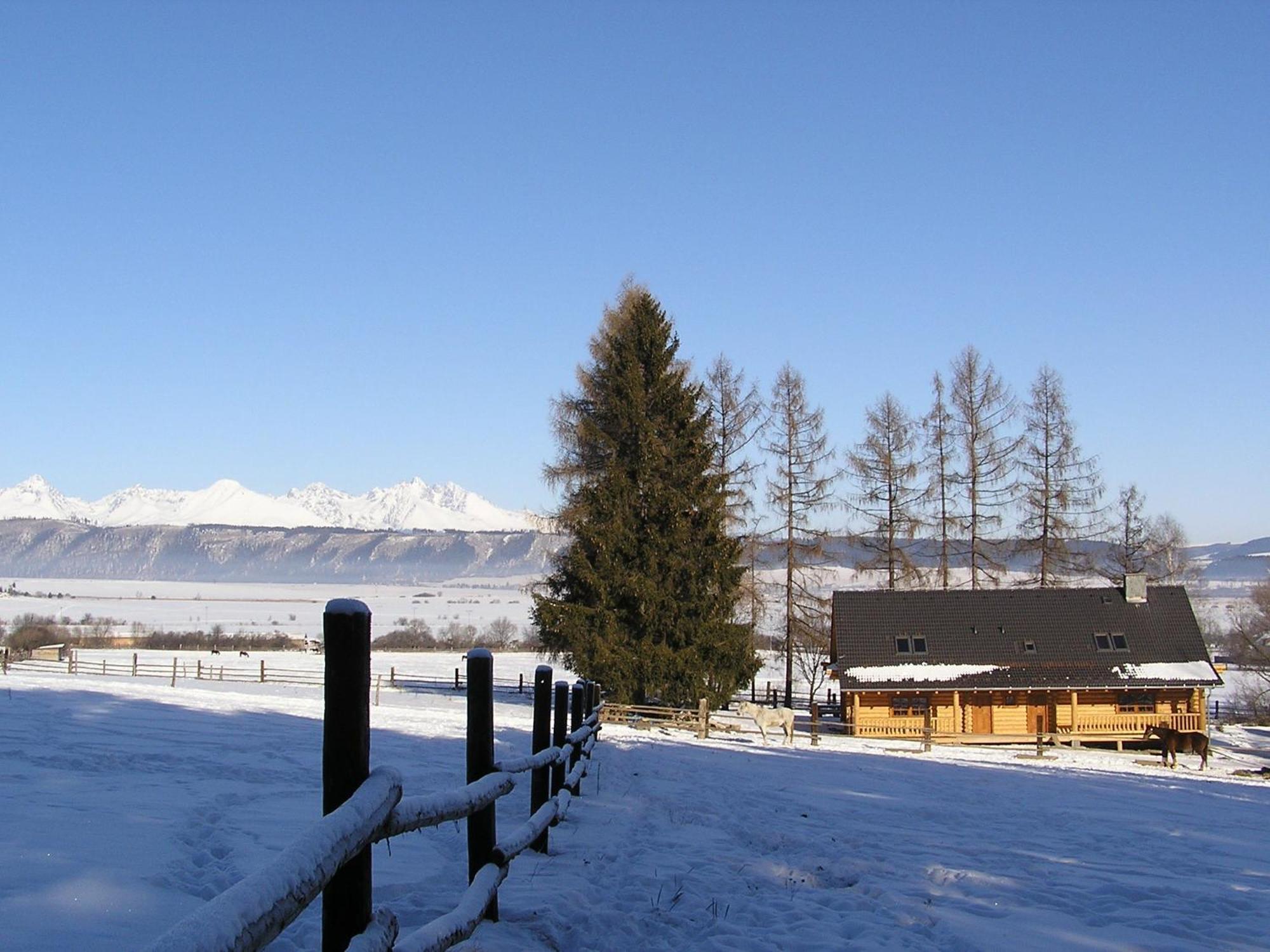 Penzion-Ranc U Trapera Hrabusice Bagian luar foto