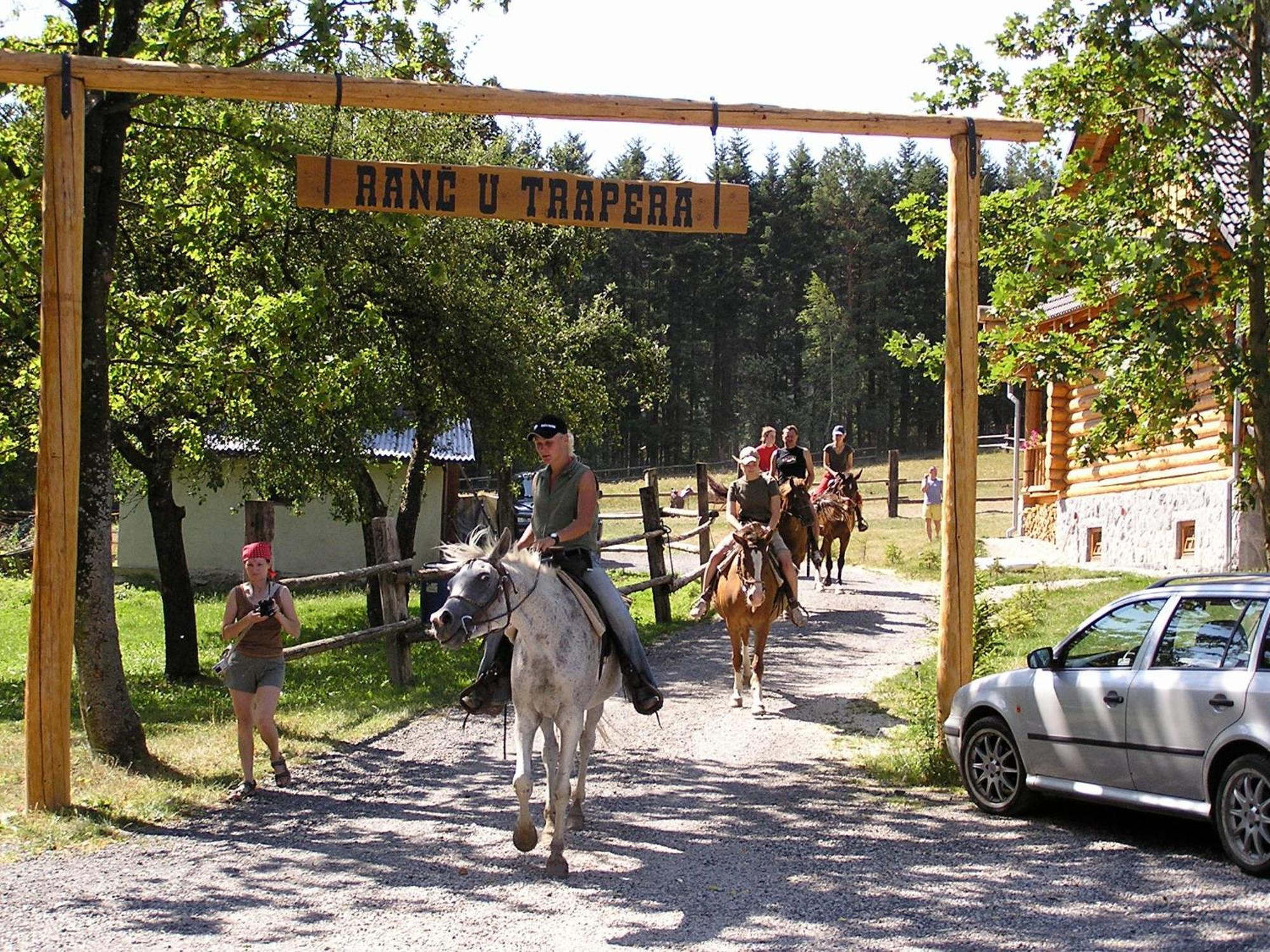 Penzion-Ranc U Trapera Hrabusice Bagian luar foto